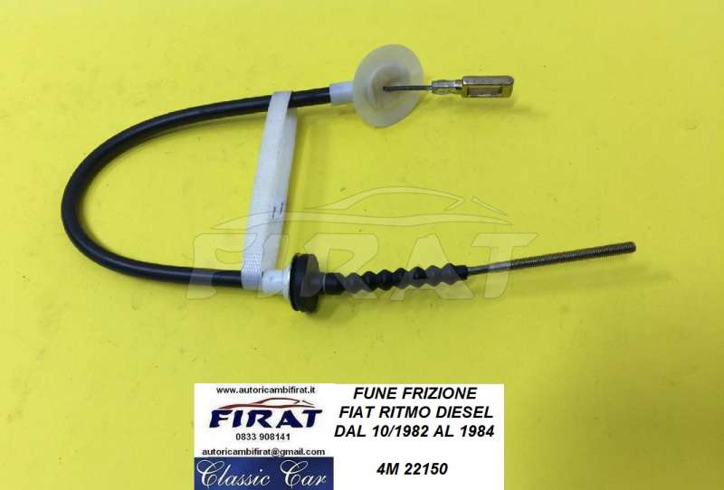 FUNE FRIZIONE FIAT RITMO D. 82 - 84 (22150)